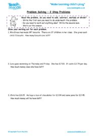 Worksheets for kids - Problem-solving-2-step-problems1